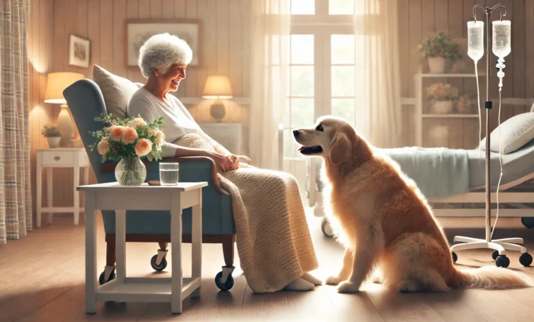 hospice care pet therapy​